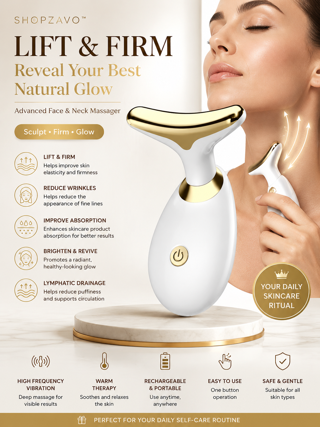 SculptLift Facial Massager