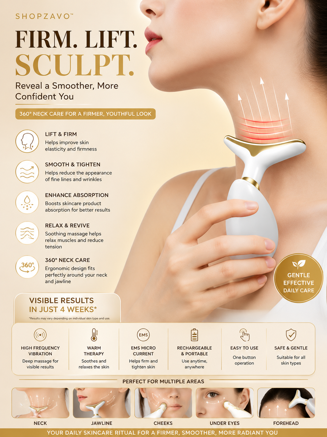 SculptLift Facial Massager