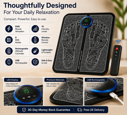 ShopZavo™ PulseStep EMS Foot & Leg Stimulator