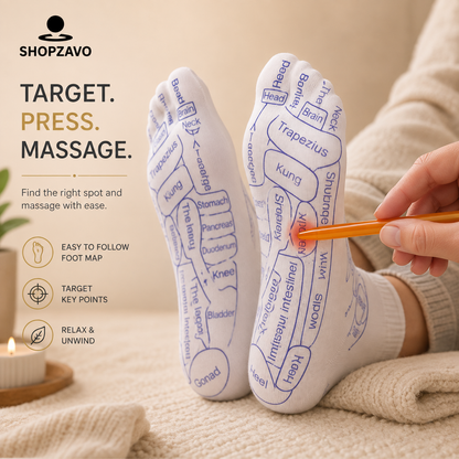 ShopZavo™ SolePoint Reflexology Socks