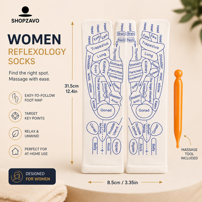 ShopZavo™ SolePoint Reflexology Socks