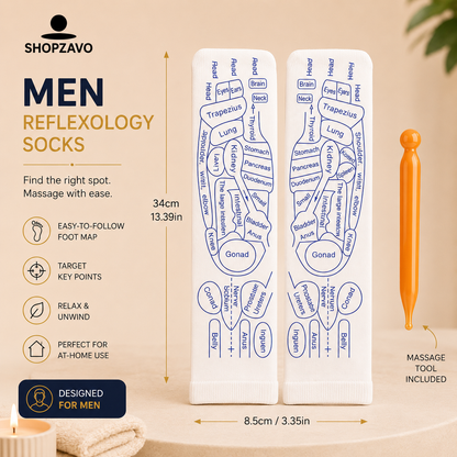 ShopZavo™ SolePoint Reflexology Socks