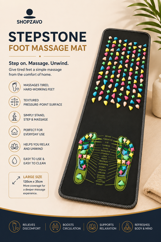 ShopZavo™ StepStone Foot Massage Mat