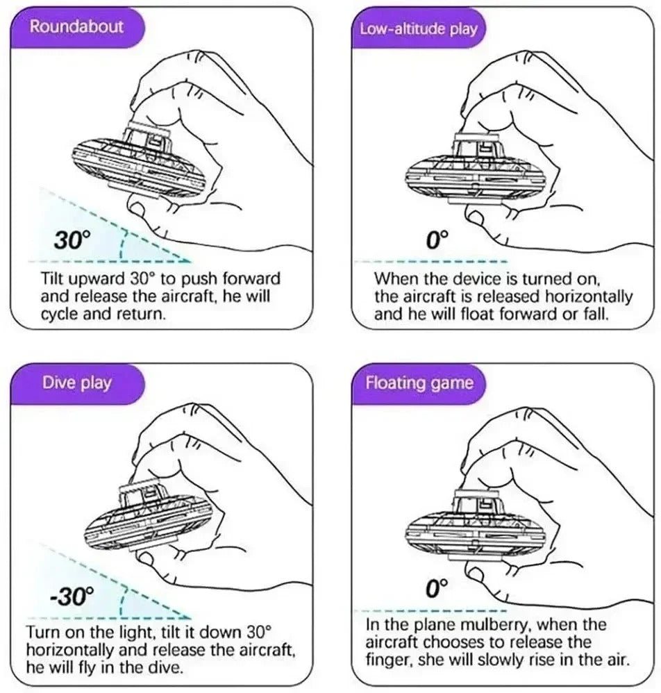 Flying UFO Spinner
