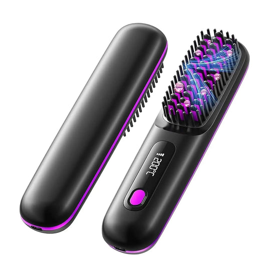 SmoothGo Pro™ Hair Straightening Brush - shopzavo.com